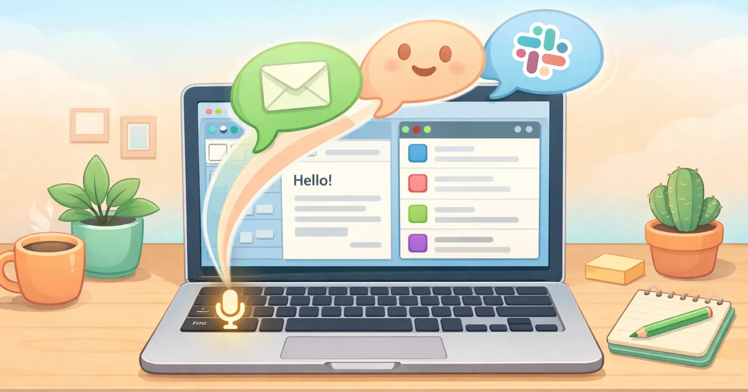 How to Dictate in Any Mac App With One Keystroke