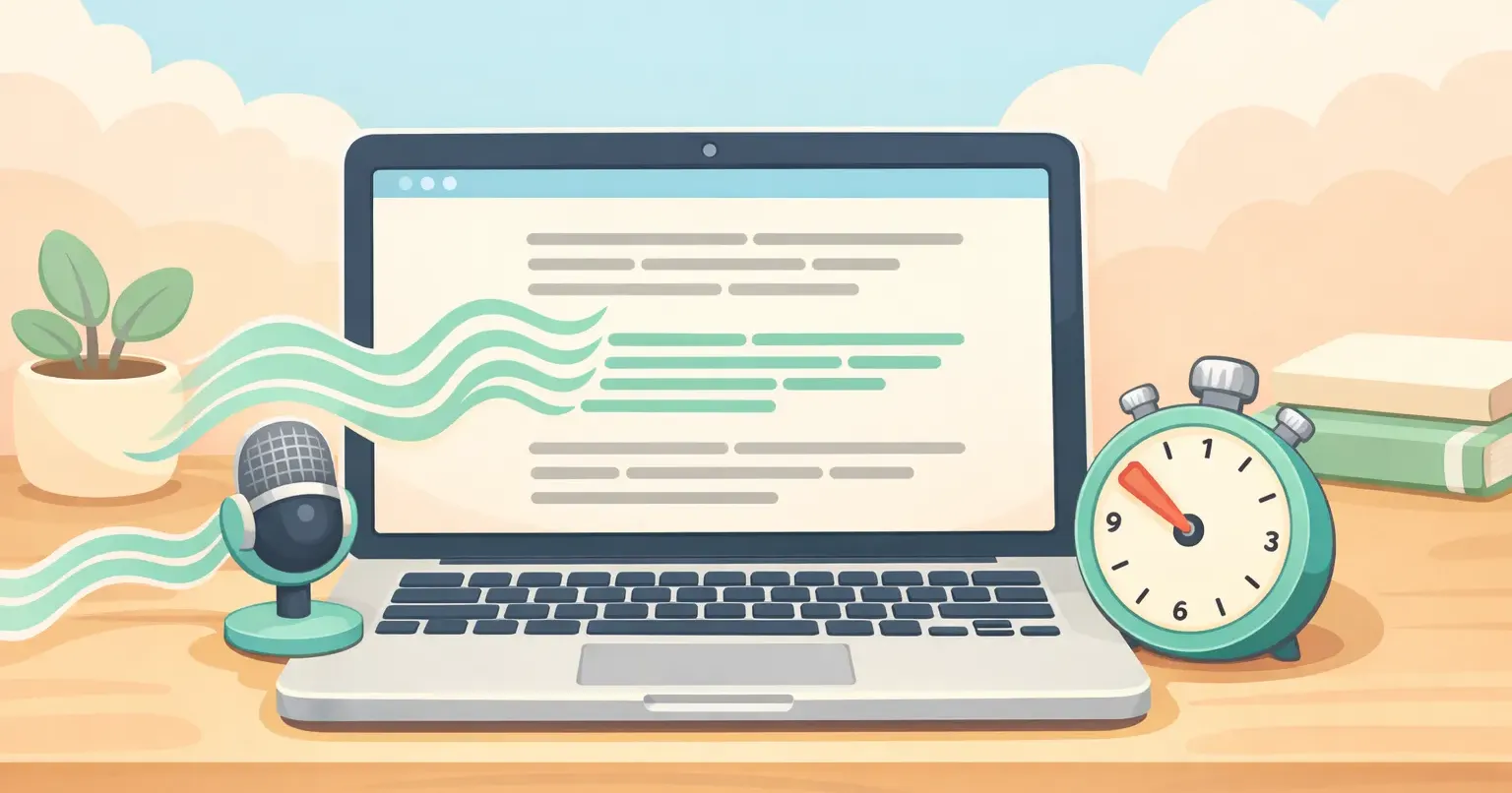 Why Your Voice Is Faster Than Your Keyboard (And How to Use It)