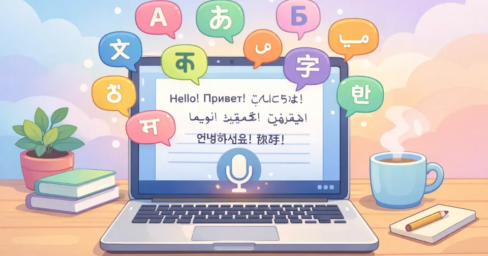 Voice-to-text dalam 100 bahasa di Mac: panduan lengkap